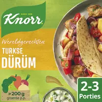 Knorr Wereldgerechten Turkse dürüm