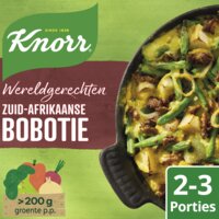 Een afbeelding van Knorr Wereldgerechten Zuid-Afrikaanse bobotie