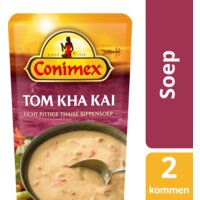 Een afbeelding van Conimex Tom kha kai soep