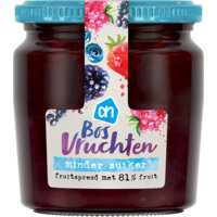 Een afbeelding van AH Bosvruchten fruitspread