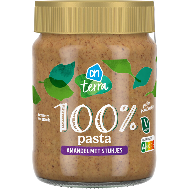 Een afbeelding van AH Terra Plantaardig 100% pasta amandel