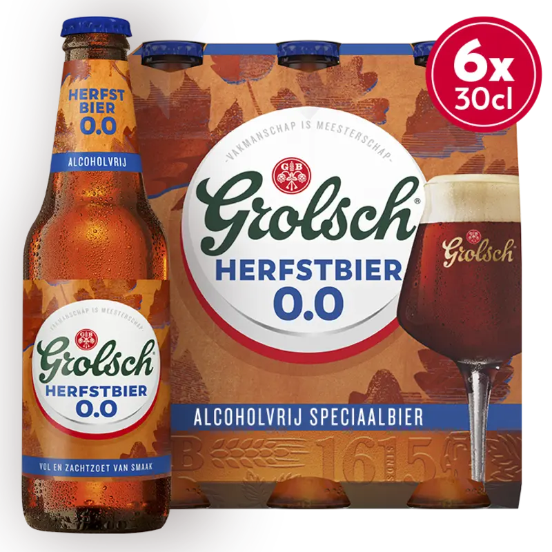 Grolsch Herfstbier 0.0 6-pack
