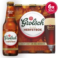 Een afbeelding van Grolsch Rijke herfstbok speciaalbier 6-pack