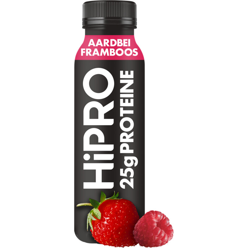 HiPRO Protein drink framboos aardbei