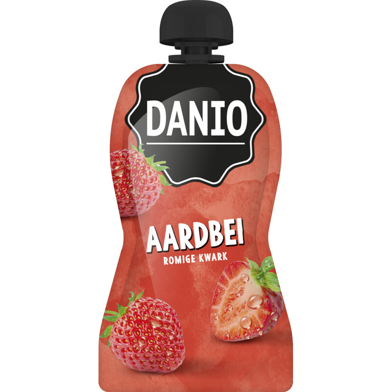 Een afbeelding van Danio Romige kwark aardbei
