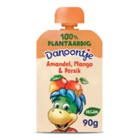 Danoontje Knijpyoghurt amandel, mango en perzik
