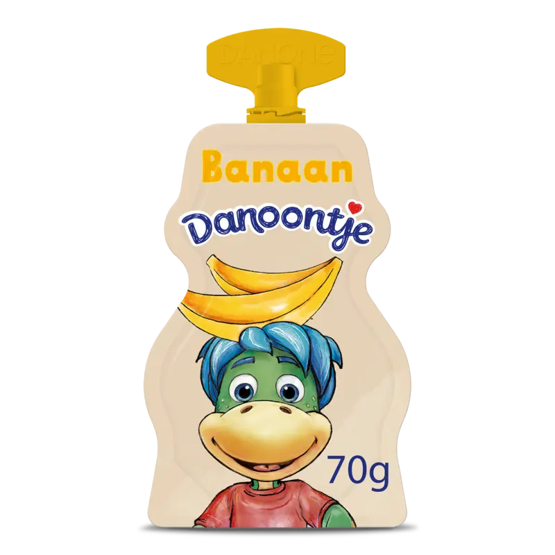 Danoontje Knijpyoghurt banaan