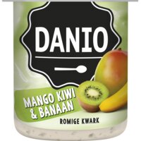 Een afbeelding van Danio Romige kwark mango kiwi banaan