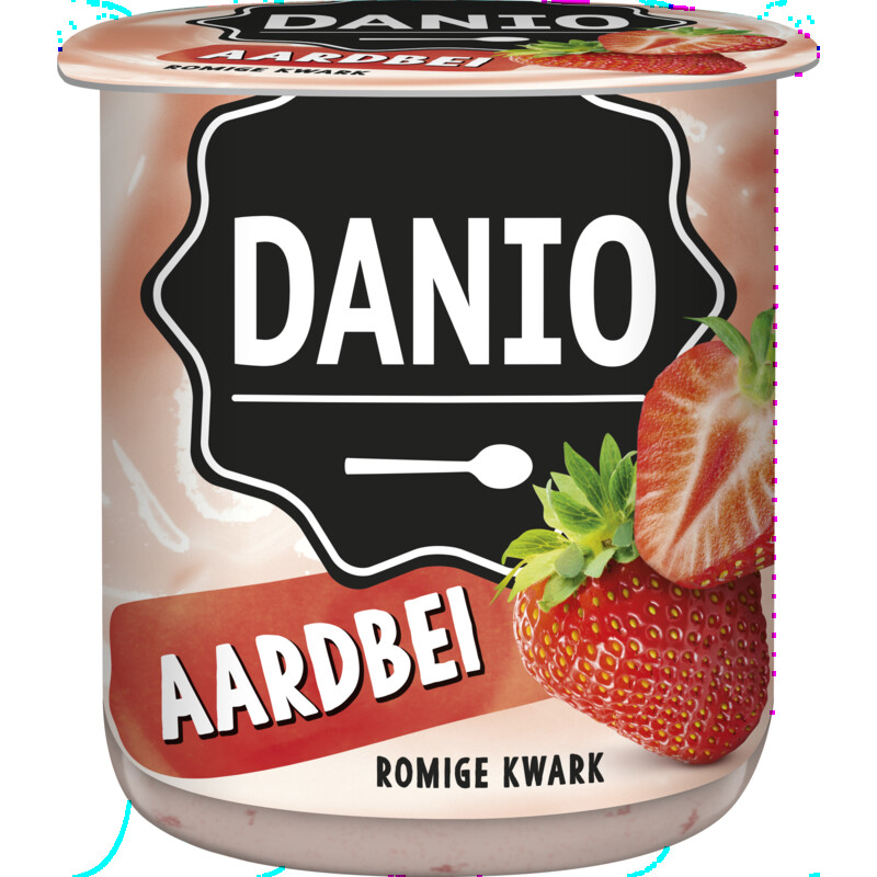 Een afbeelding van Danio Romige kwark aardbei