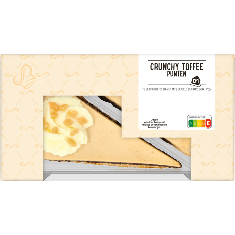Een afbeelding van AH Crunchy toffee punten