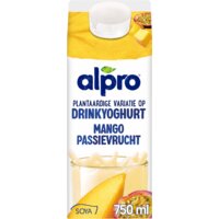 Een afbeelding van Alpro Plantaardige drinkyoghurt mango-passie