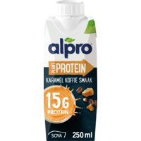 Een afbeelding van Alpro Protein karamel koffie smaak