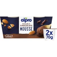 Een afbeelding van Alpro Double chocolate mousse plant-based