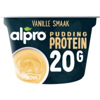 Een afbeelding van Alpro Protein pudding vanille smaak