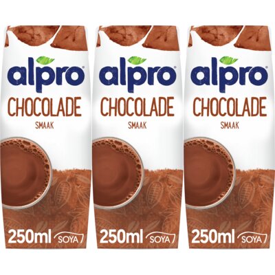 Alpro drink choco 3 pak bestellen | Albert Heijn