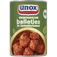 Een afbeelding van Unox Vegetarische balletjes in tomatensaus