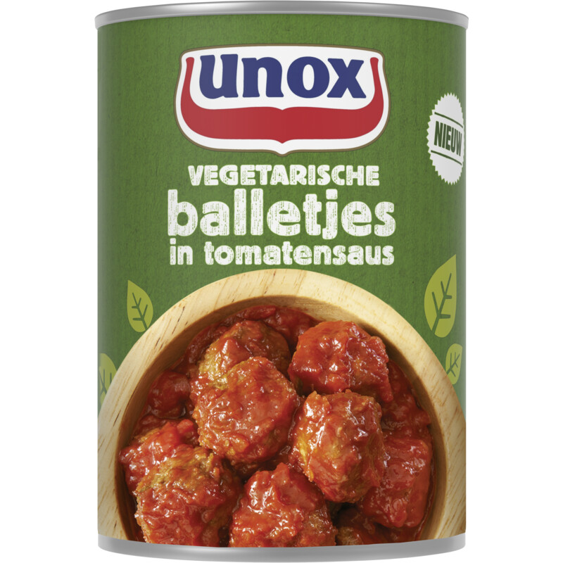 Een afbeelding van Unox Vegetarische balletjes in tomatensaus