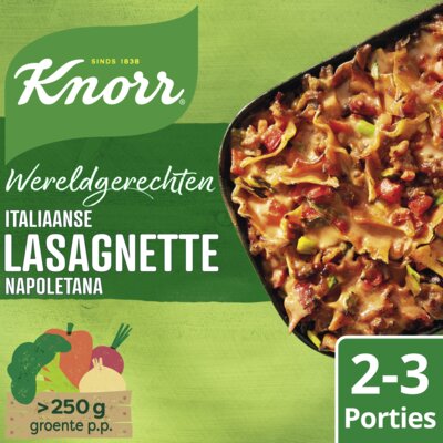 pdp-image-Knorr Wereldgerechten lasagnette napoletana