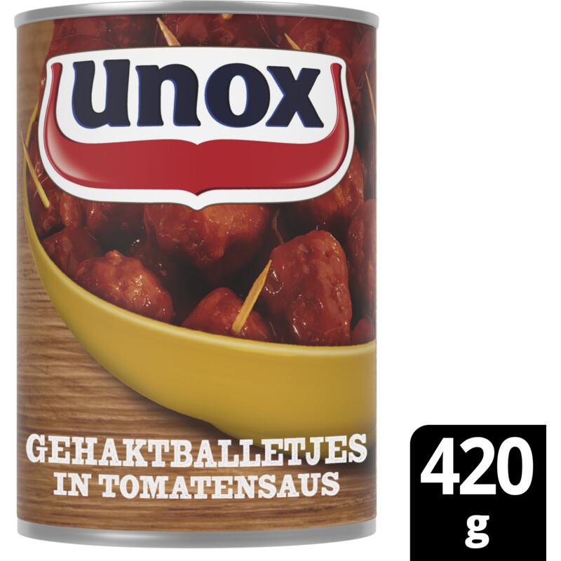 Een afbeelding van Unox Gehaktballetjes in tomatensaus