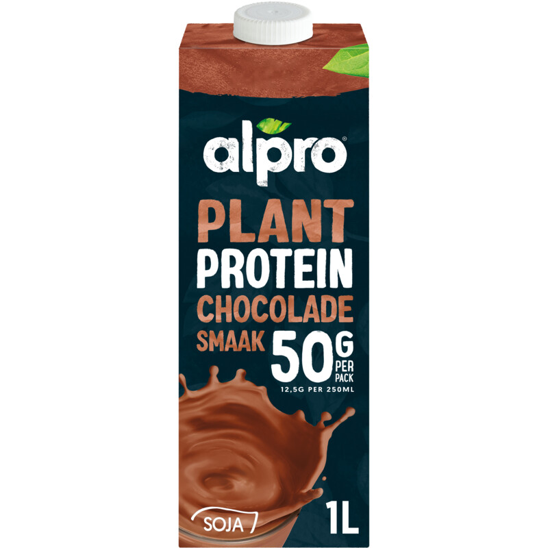 Een afbeelding van Alpro Protein sojadrink chocolade