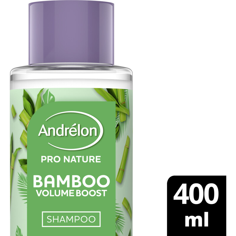 Een afbeelding van Andrélon Pro nature bamboo volume boost shampoo