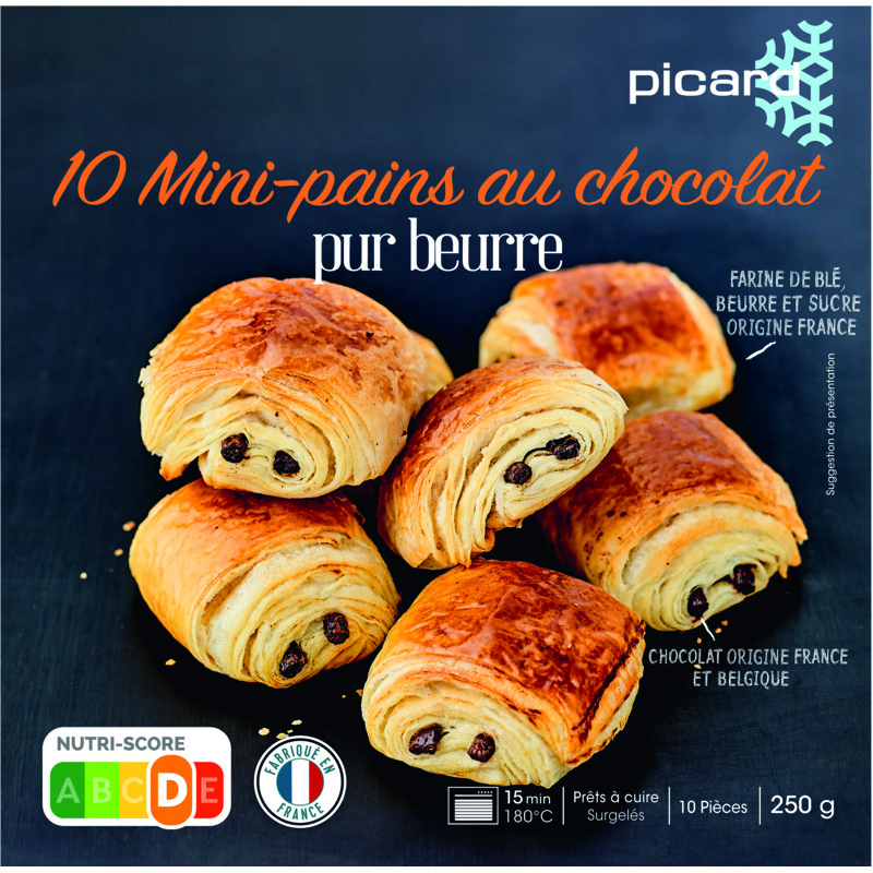 Een afbeelding van Picard Mini pains au chocolat