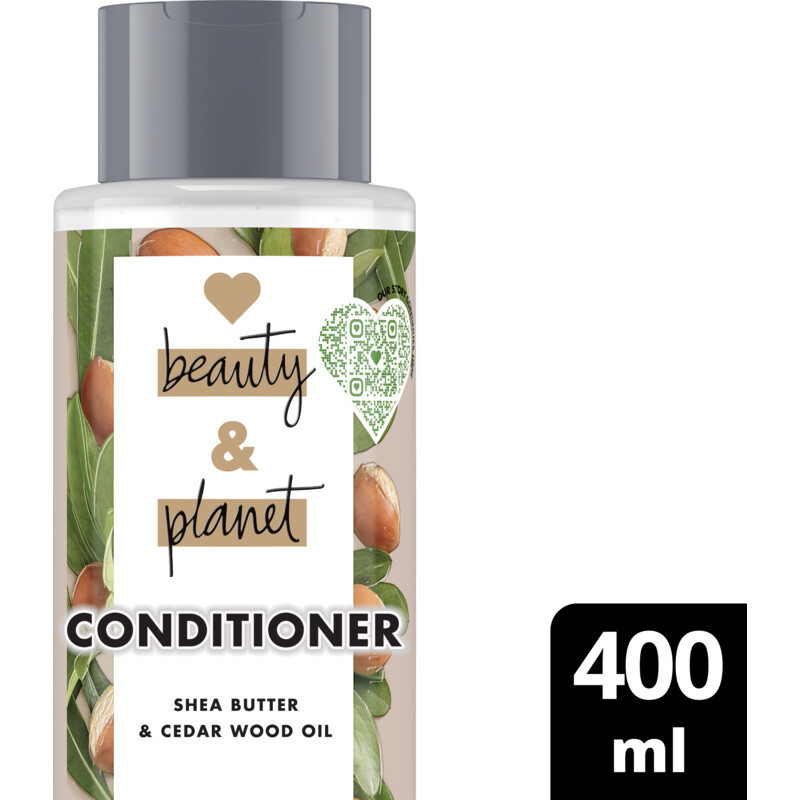 Een afbeelding van Love Beauty & Planet Shea butter & cedar oil condi