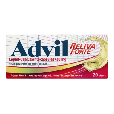 pdp-image-Advil Reliva forte 400mg ibuprofen capsule