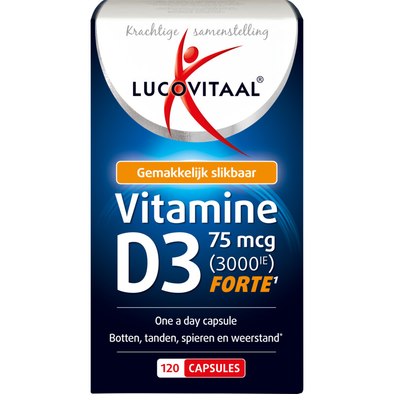 Een afbeelding van Lucovitaal Vitamine D3 75mcg