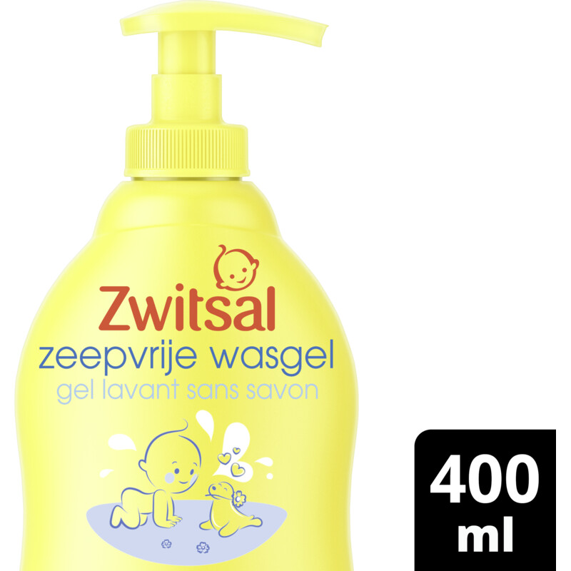 Een afbeelding van Zwitsal Baby zeepvrije wasgel