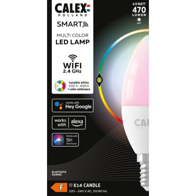 Calex Smart led candle lamp 4,9W bestellen | Albert Heijn