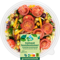 Een afbeelding van AH Terra Groentesalade tomaat komkommer