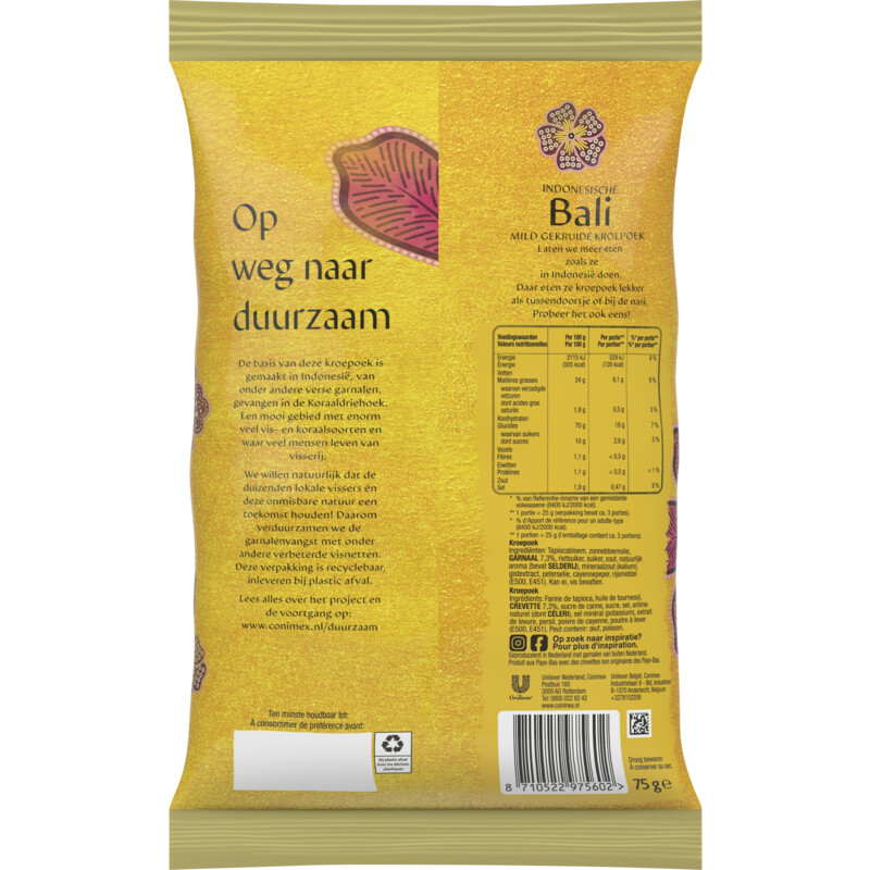 Een afbeelding van Conimex Kroepoek Bali