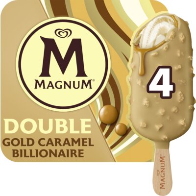 Magnum shop double caramel