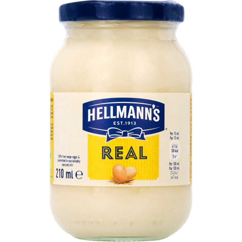 Een afbeelding van Hellmann's Mayonaise real