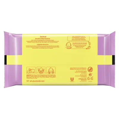 pdp-image-Zwitsal Sensitive billendoekjes 2-pack