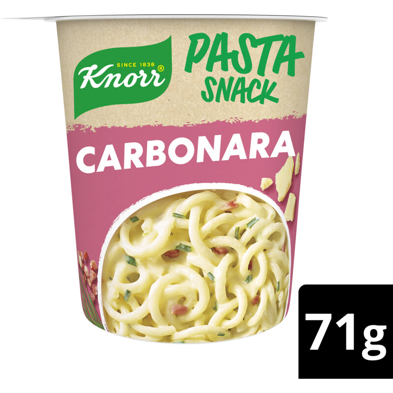 Knorr Cup pasta carbonara bel