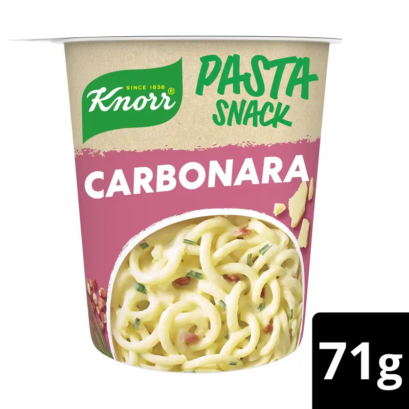Knorr Cup pasta carbonara bel