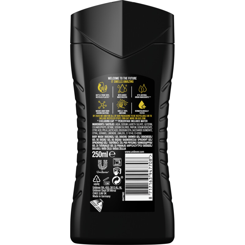 Een afbeelding van Axe Wild mojito & cedarwood showergel