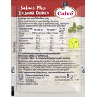 Een afbeelding van Calvé Salademix Italiaanse kruiden