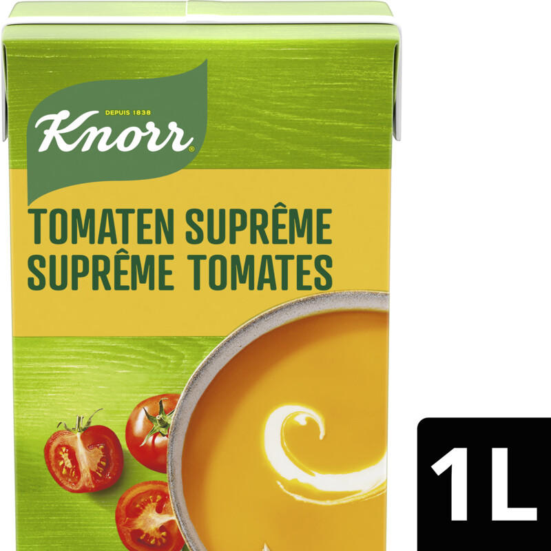 Een afbeelding van Knorr Tetra tomatensoep supreme bel