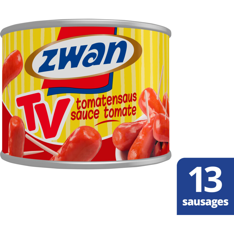 Een afbeelding van Zwan 12 Worstjes in tomatensaus bel