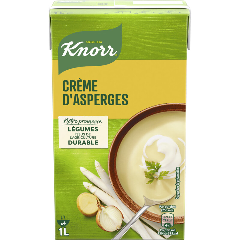 Een afbeelding van Knorr Asperge cremesoep BEL