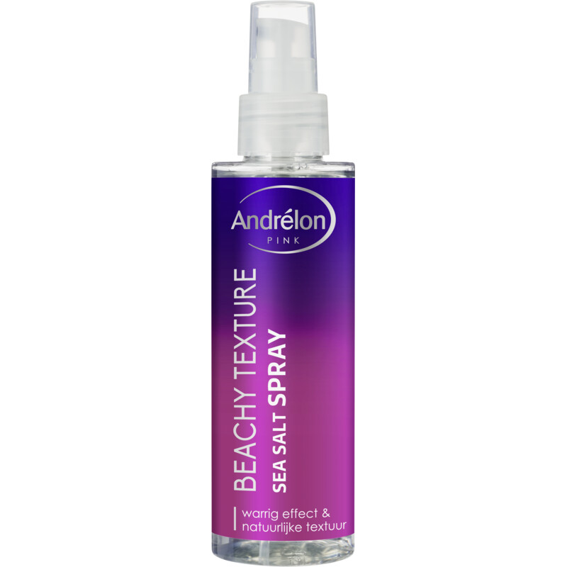 Een afbeelding van Andrélon Pink beachy texture sea salt spray