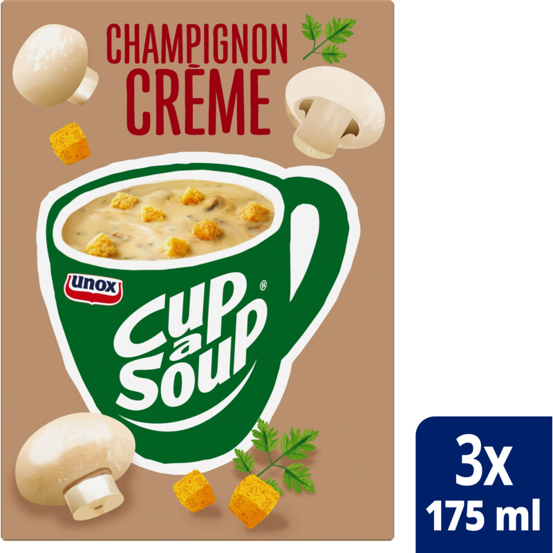 Een afbeelding van Unox Cup-a-soup champignon crème