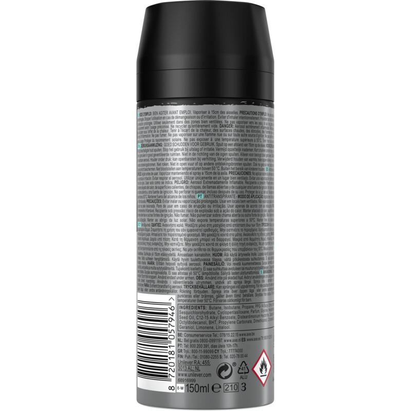 Een afbeelding van Axe Apollo deodorant bodyspray
