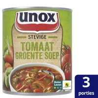 Unox Stevige tomaat groente soep
