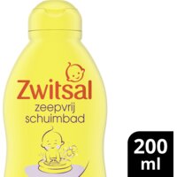 Een afbeelding van Zwitsal Baby zeepvrij schuimbad