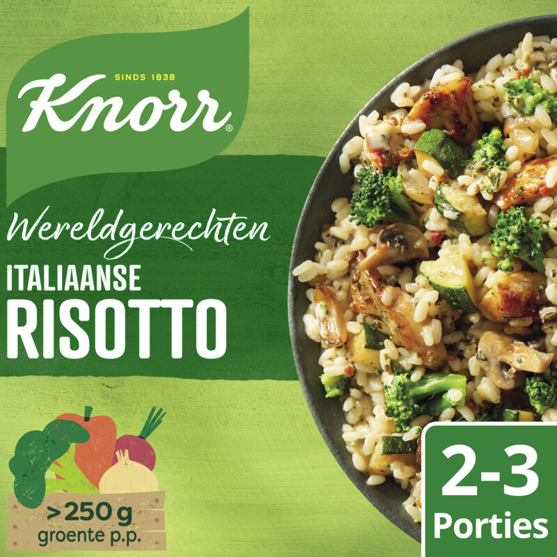 Een afbeelding van Knorr Wereldgerechten Italiaanse risotto