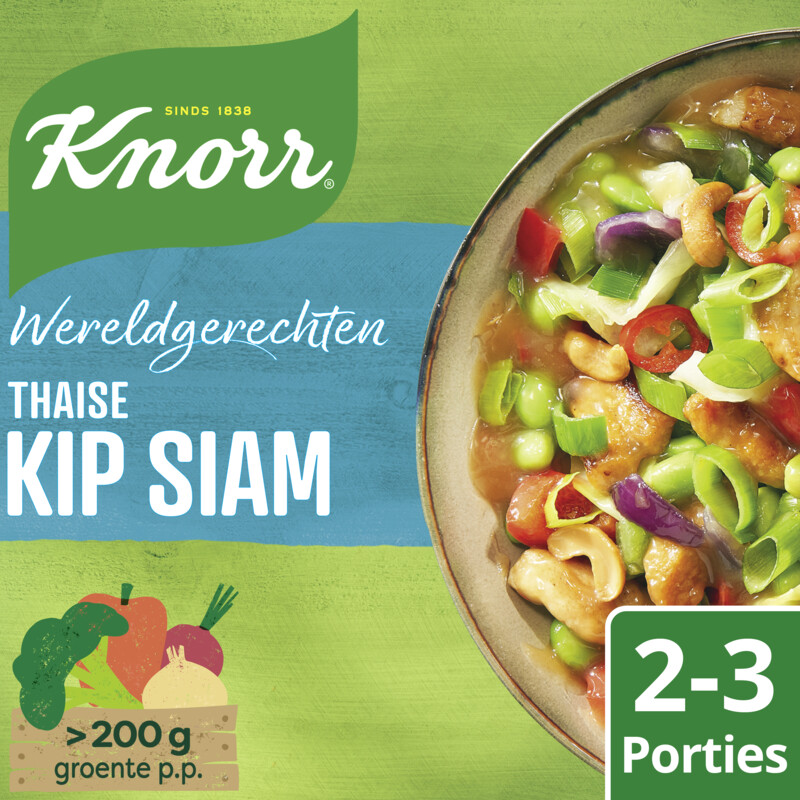 Een afbeelding van Knorr Wereldgerechten Thaise kip siam